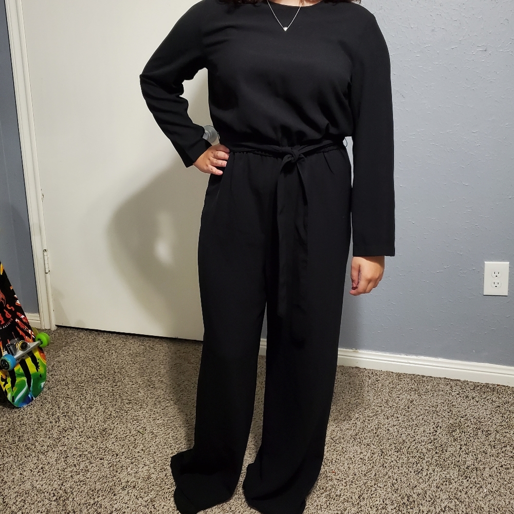 H&M long sleeve jumpsuit